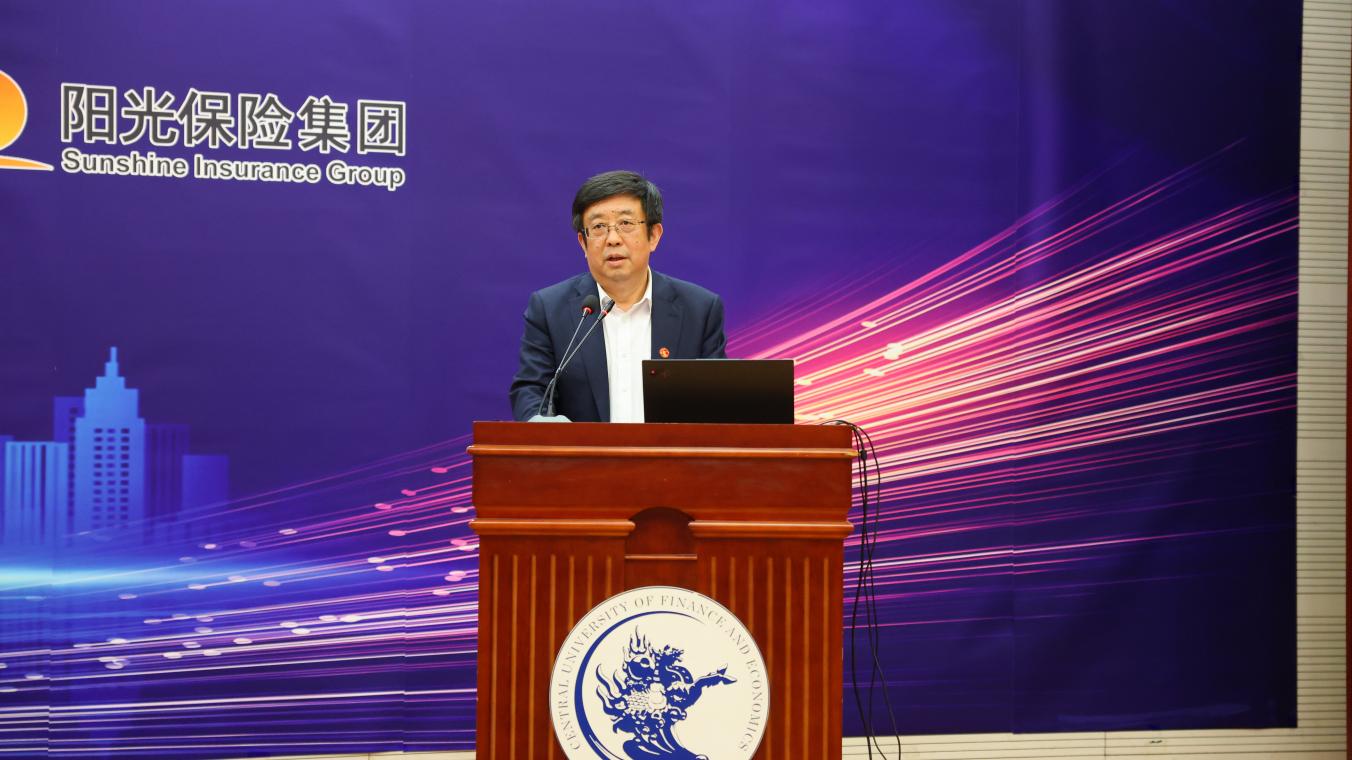 图3:马海涛董事长致欢迎辞